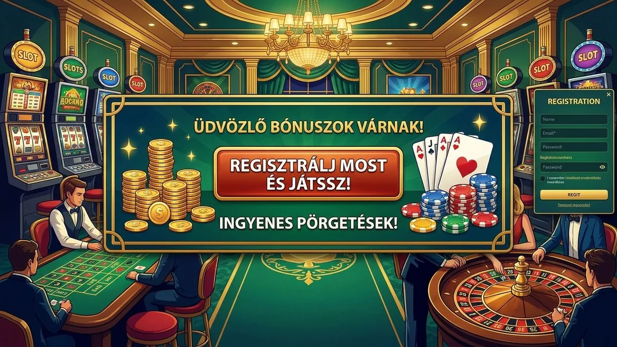 Regisztráció bónusszal